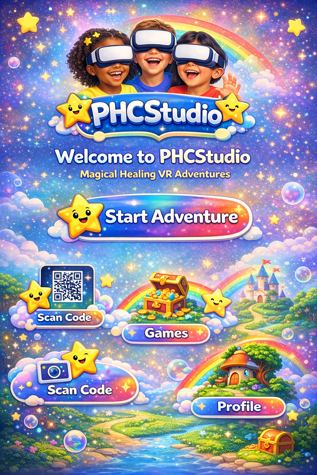 PHCStudio Magical VR Homepage